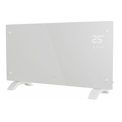 Smart Conv Heater - 2000W White Glass