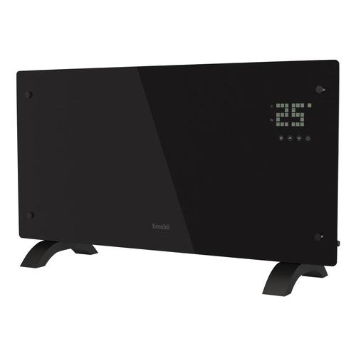 Smart Conv Heater - 2000W Black Glass
